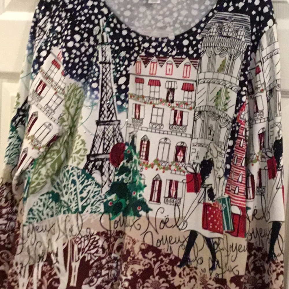 Christmas holiday top